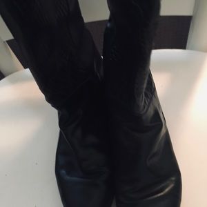 Charles David  for Neiman Marcus Dark Green boots